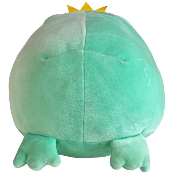 Cazoyee Frog Prince Plush With Crown Super Soft Pillow Stuffed Animal Toy Green - Picture 4 of 6